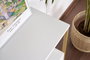 Nordure Solace Consola Blanca y Dorada